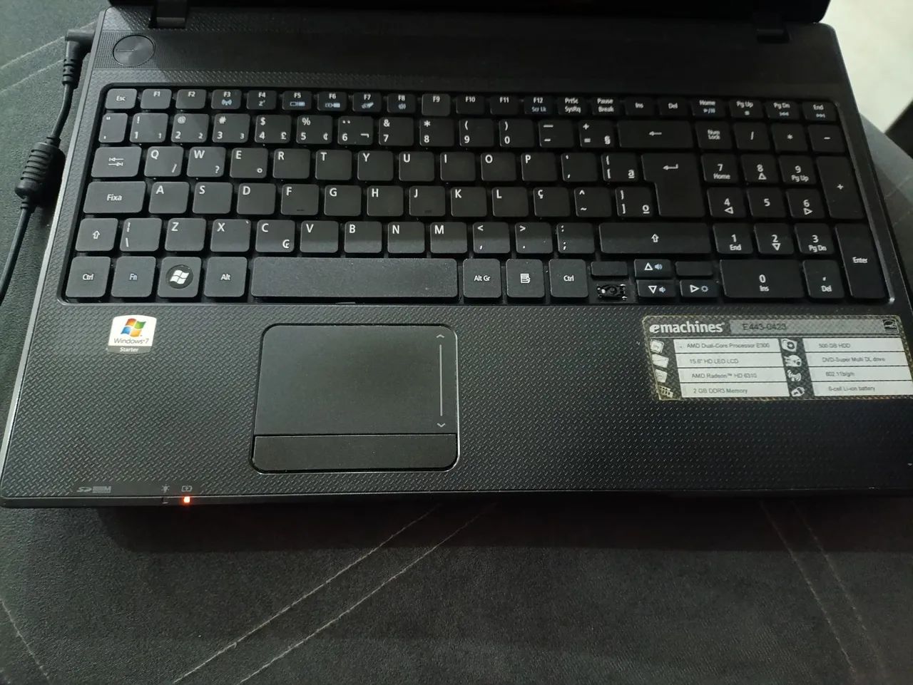 Notebook emachines E443 usado - Foto 4