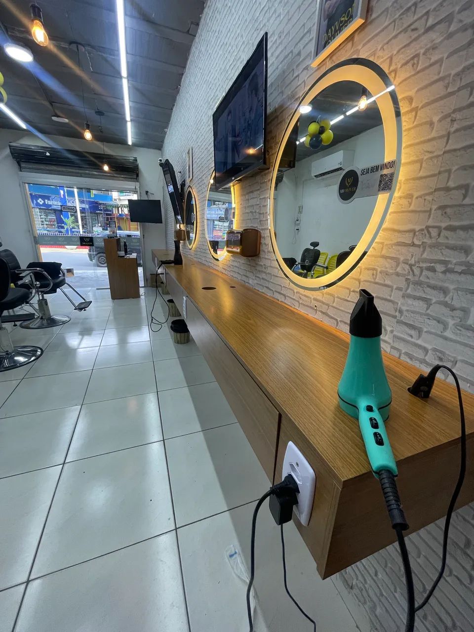 Bancada para barbearia E Salão  - Foto 2