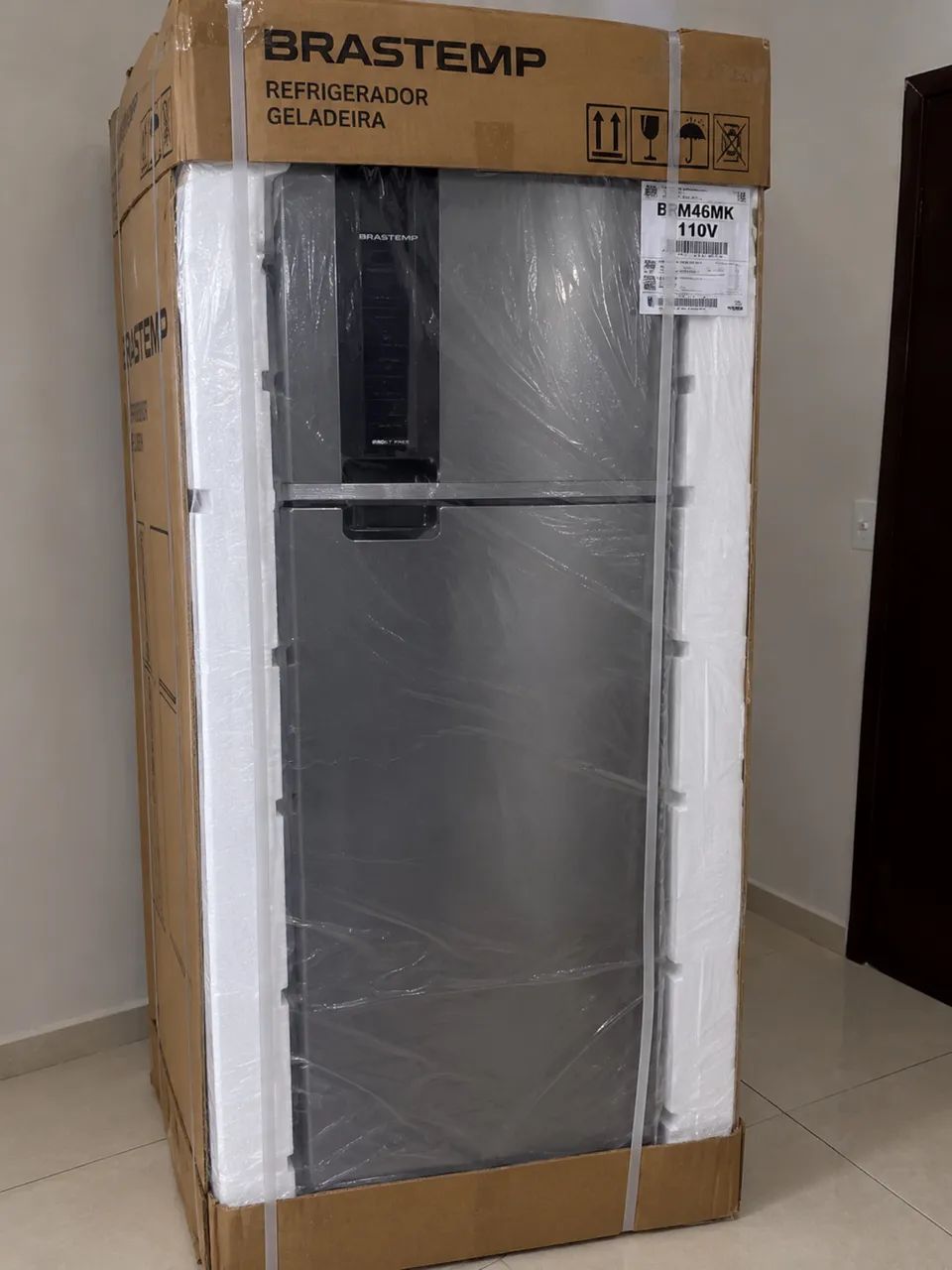VENDO GELADEIRA NOVA BRASTEMP - Foto 2
