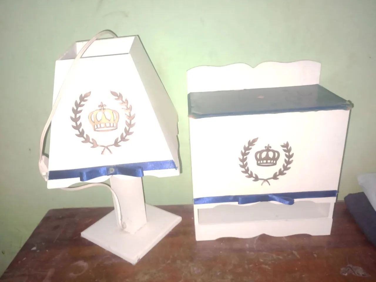 Kit com abajur de bb