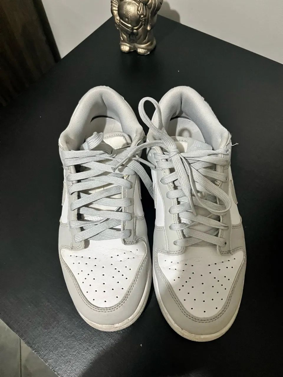 Nike Dunk low - Cinza  - Foto 4