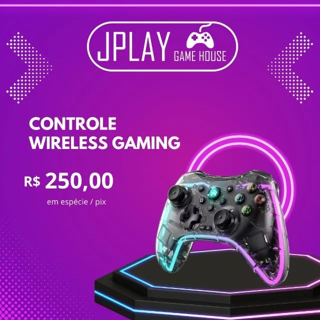 Controle Bluetooth Nintendo switch RGB