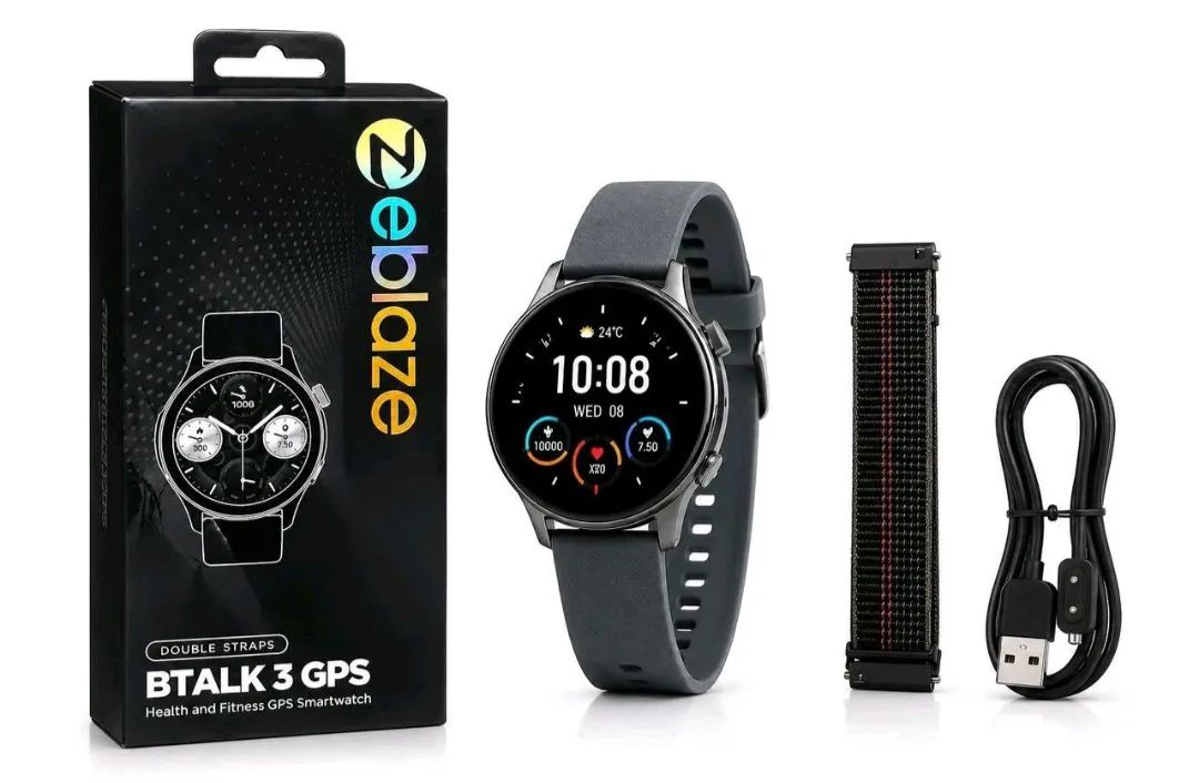 Relógio Zeblaze com GPS integrado - NOVO