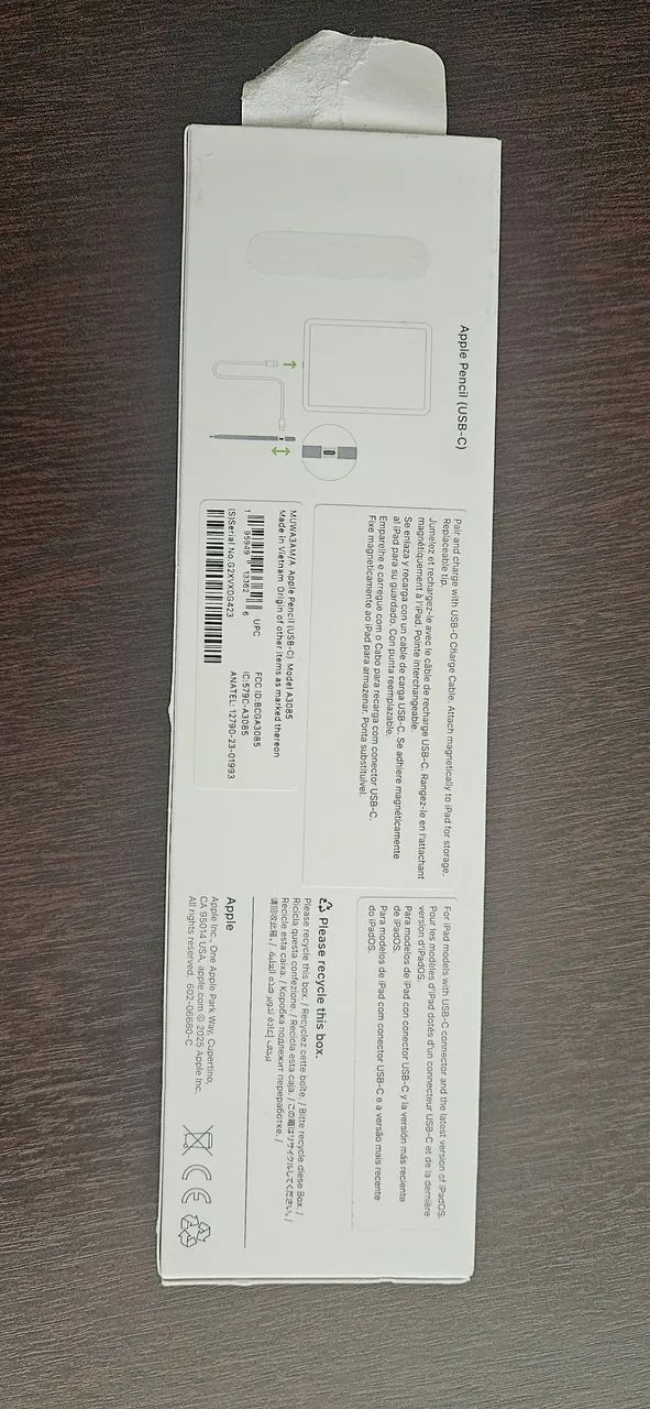 Apple Pencil (USB-C) Original Apple - Modelo A3085 - Foto 3