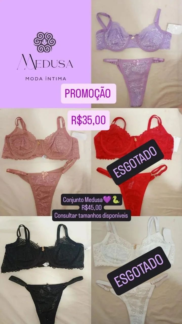 Kit moda íntima feminina  - Foto 2