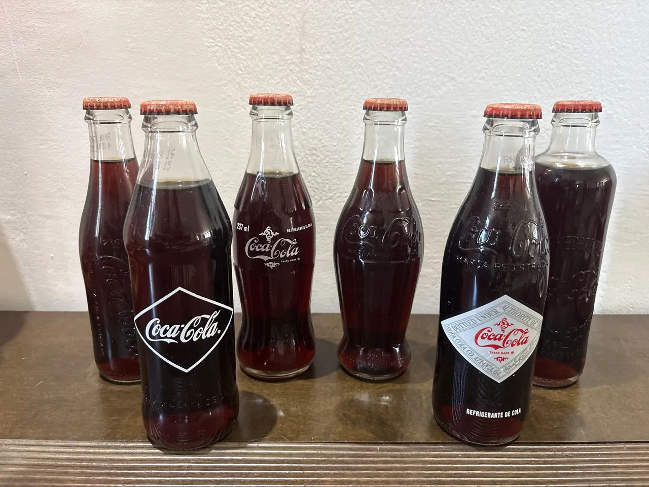 Garrafas CoCa Cola