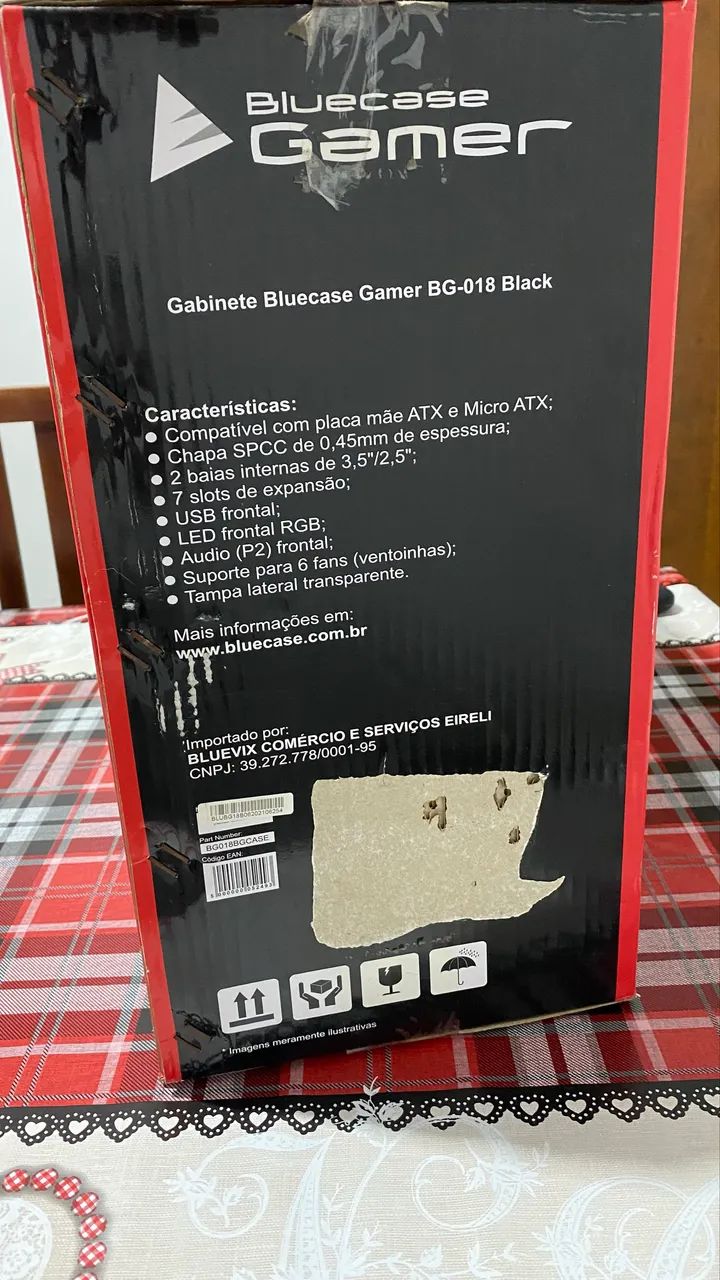Gabinete Gamer BG-018B bluecase - Foto 5