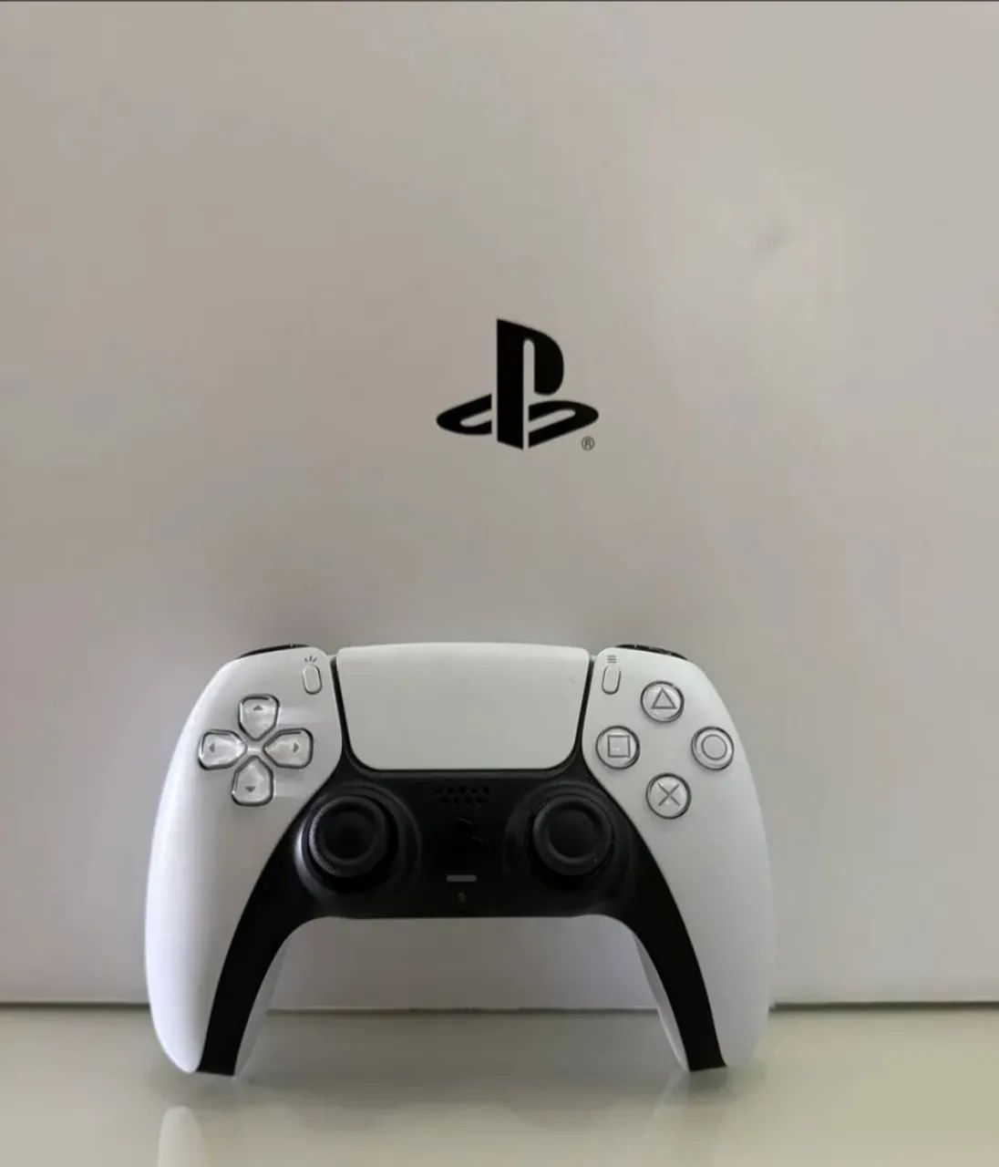 PS5 SLIM COM LEITOR COMPLETO + 2 JOGOS + CAIXA + NOTA FISCAL - Foto 2