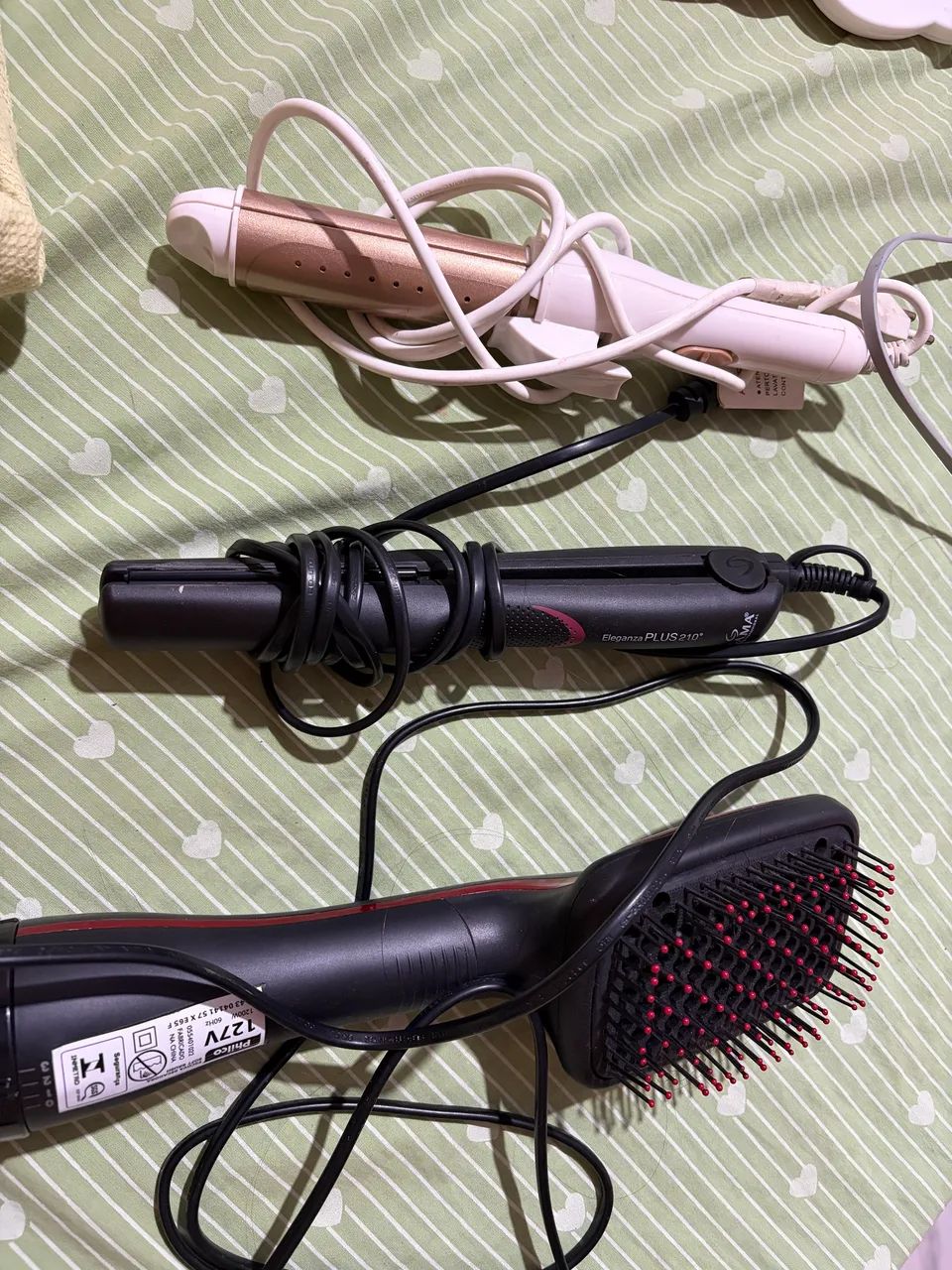 Combo: Chapinha, escova e babyliss