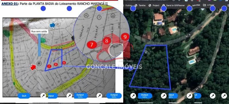 Terreno no Condomínio Rancho Maringá 2 com 3200m2 - Foto 4