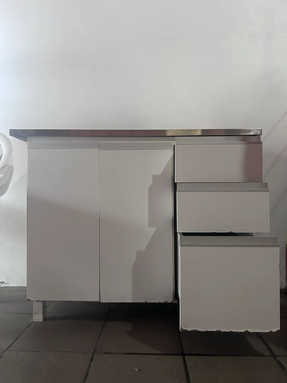 Pia inox com balcão  - Foto 3