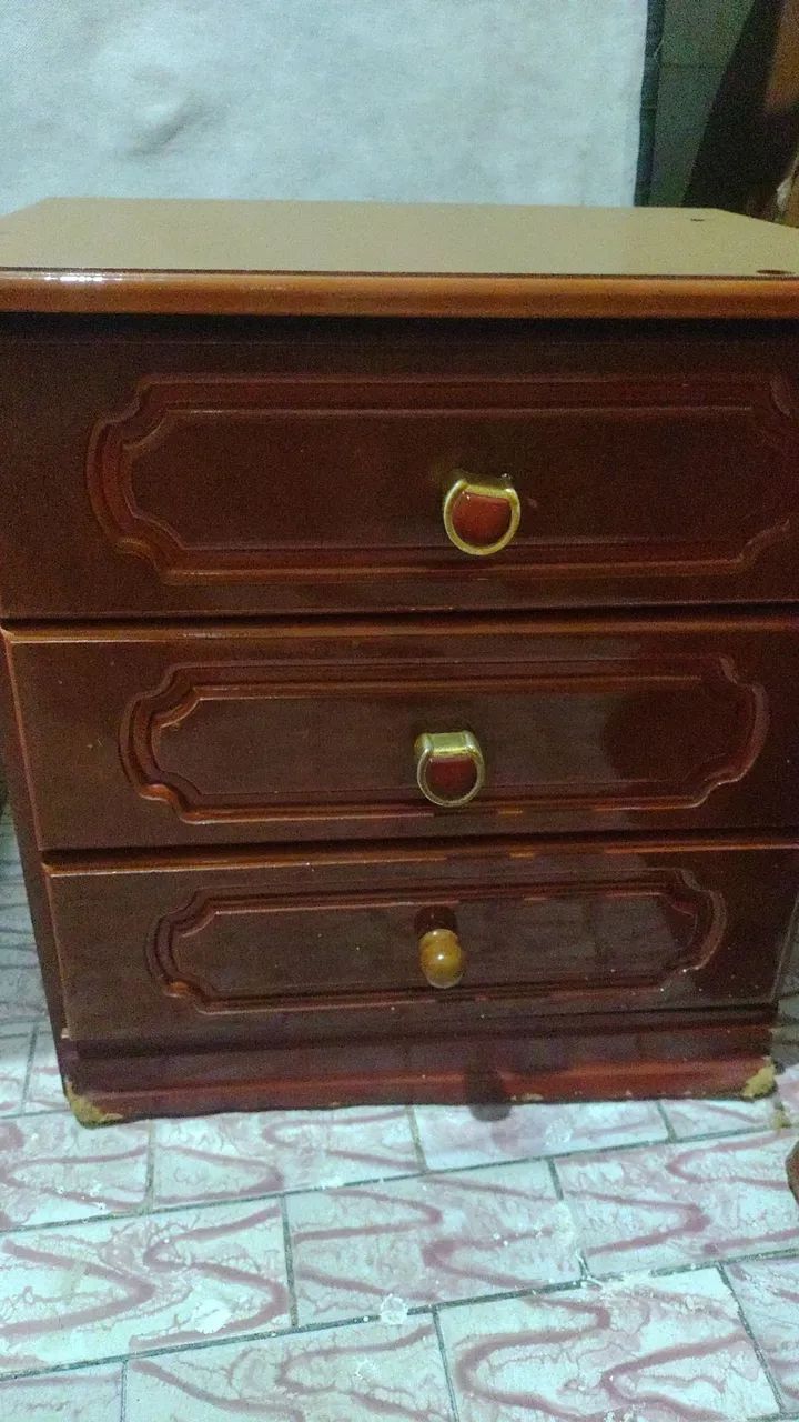 CONJUNTO DE CRIADOS MUDOS  LAQUEADOS ITATIAIA  - Foto 2