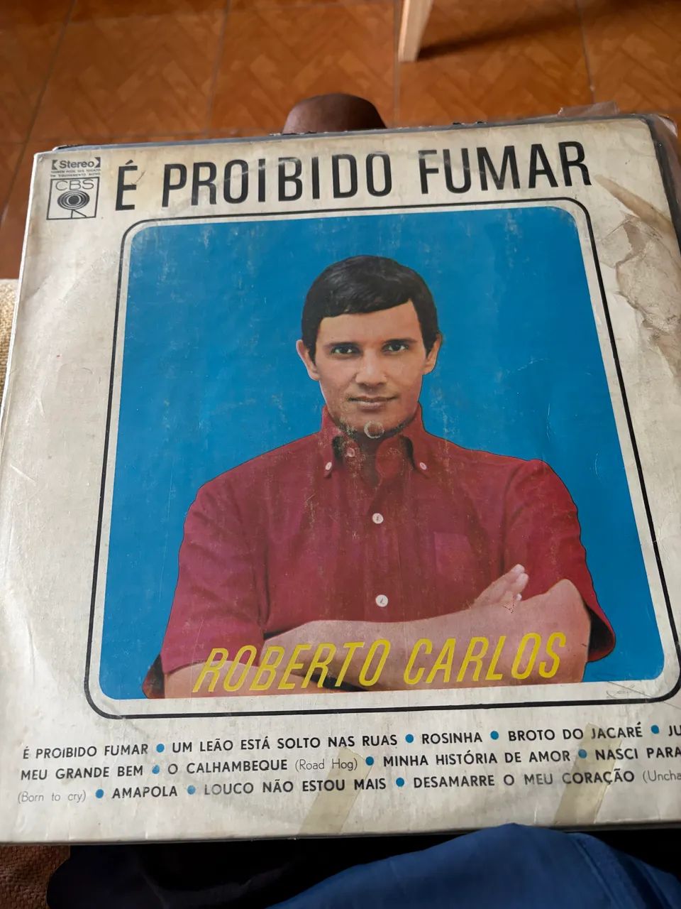 Disco vinil Roberto Carlos 
