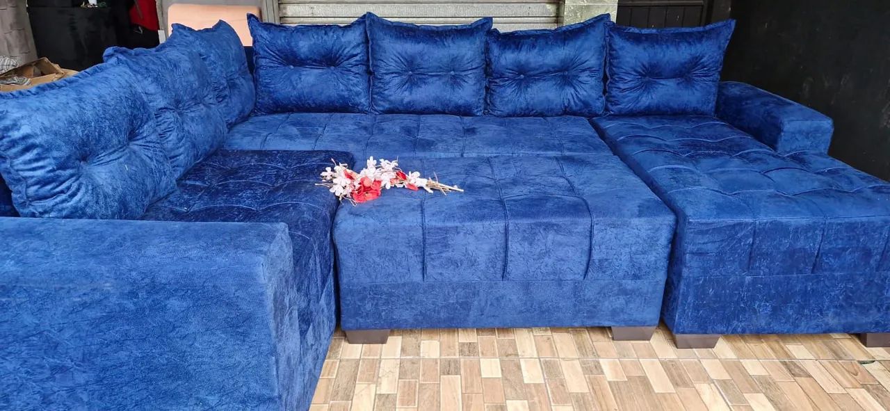 Sofa de canto 7 lugares pronta entrega  - Foto 5