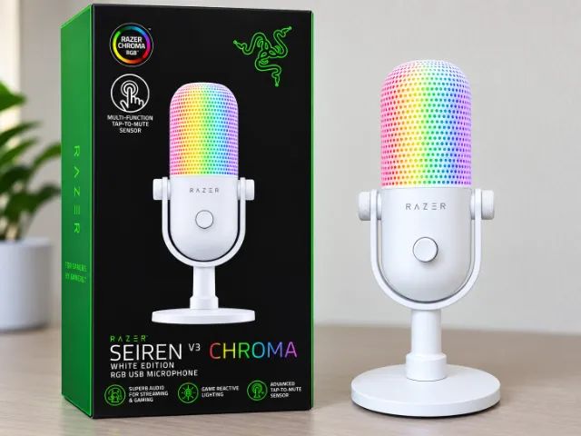 Microfone Razer Seiren V3 Chroma RGB
