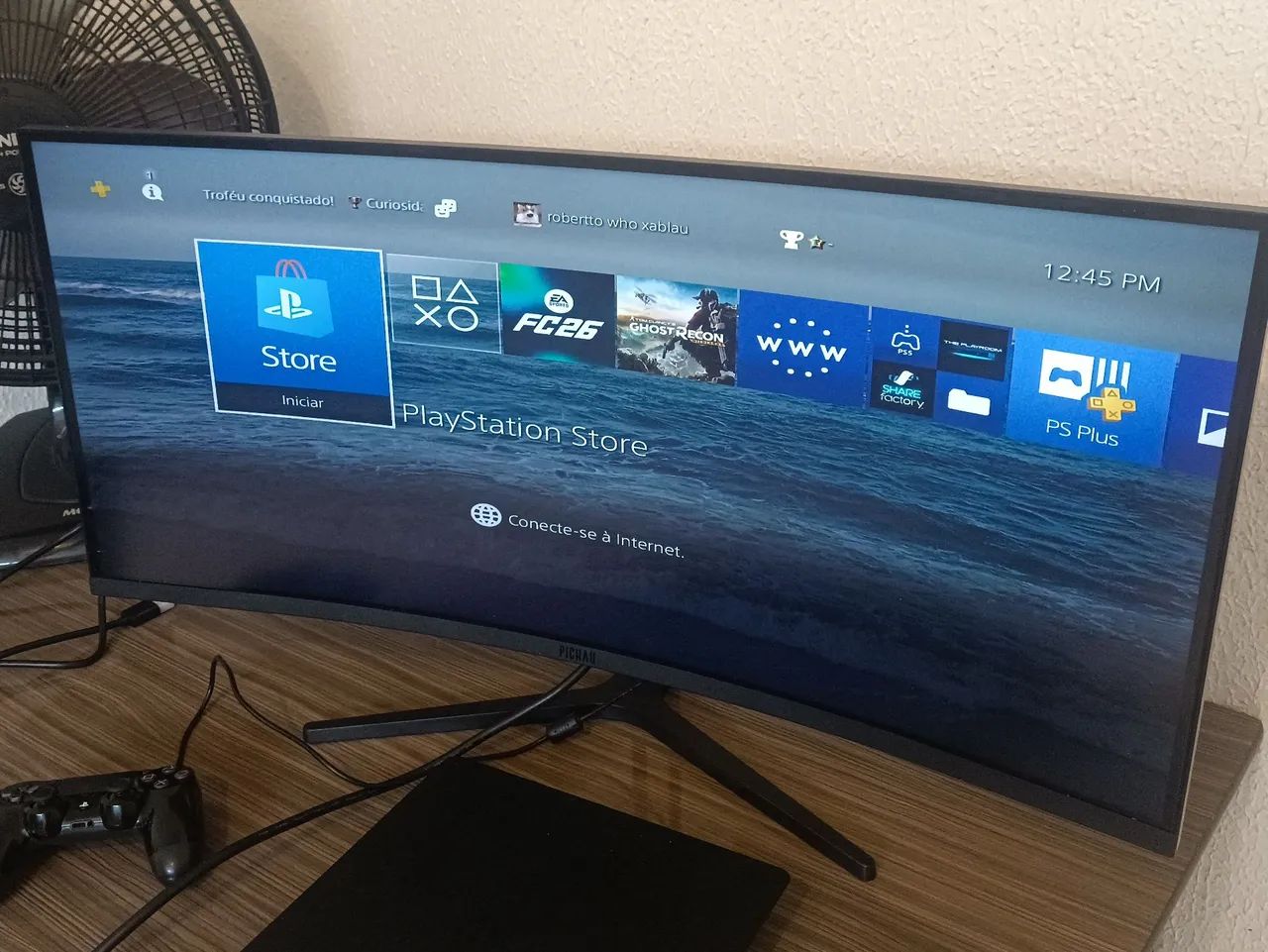 Monitor curvo 34 polegadas 165hz Pichau 