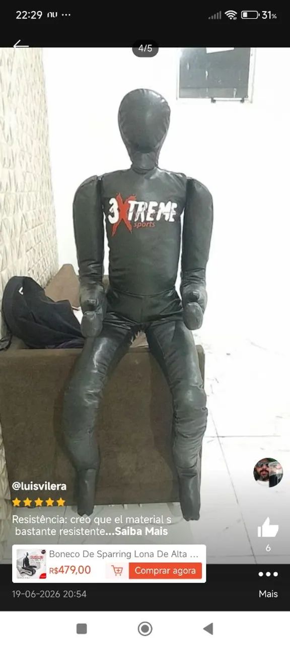 Boneco de treino  - Foto 2