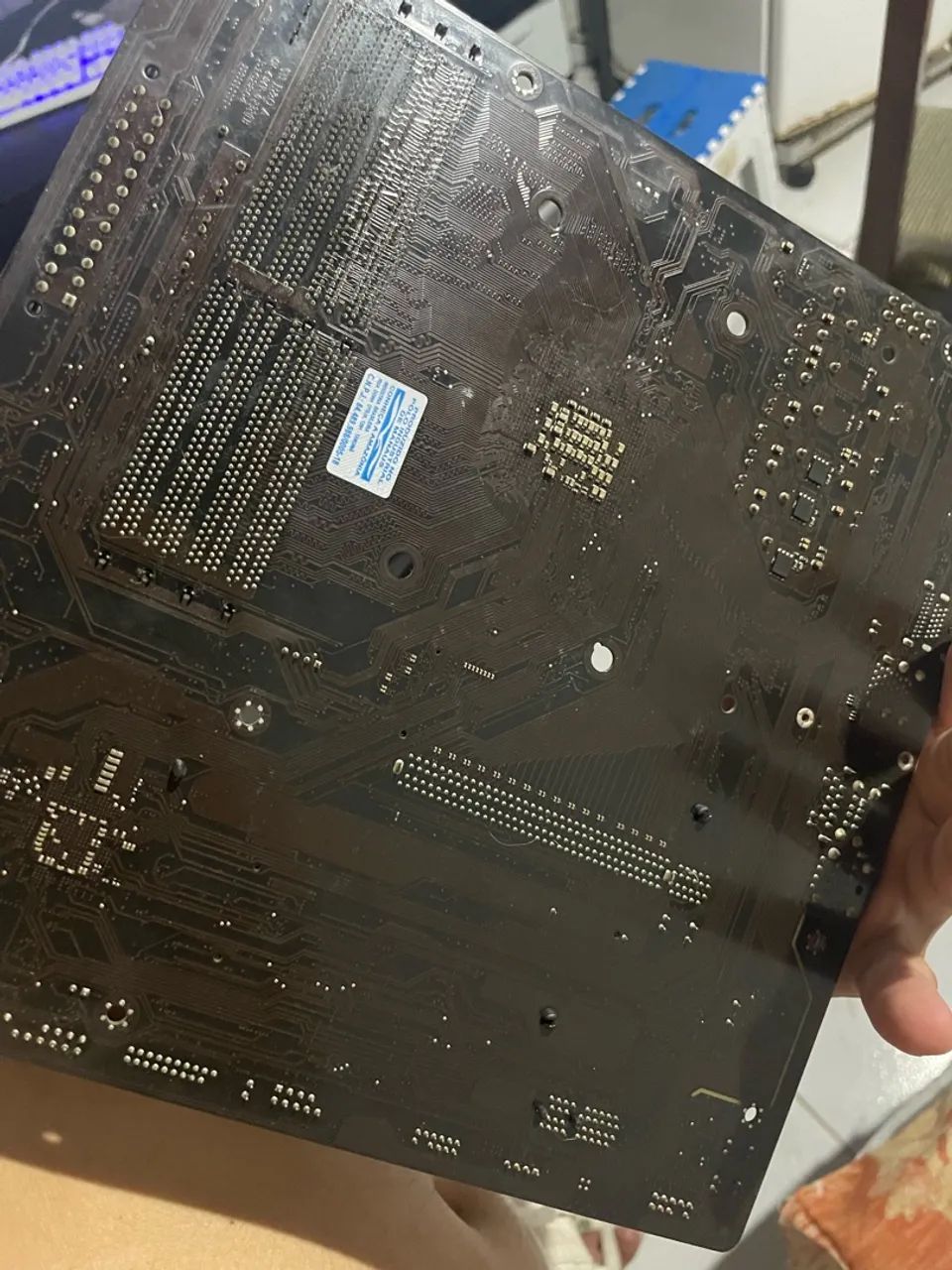 PLACA MÃE B550M K (FUNCIONANDO PERFEITAMENTE) - Foto 5