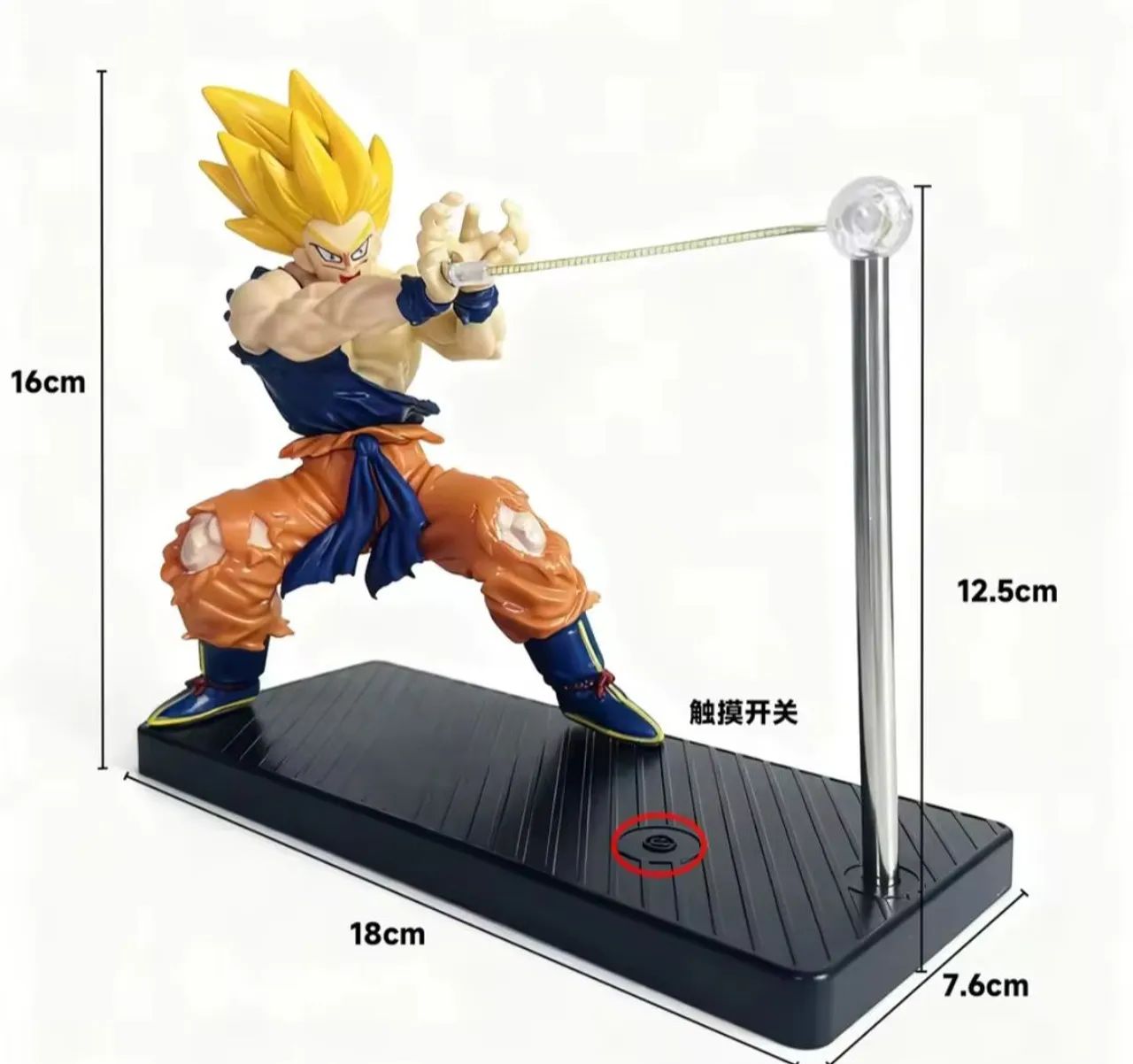 Boneco gokun dragonball z - Foto 2