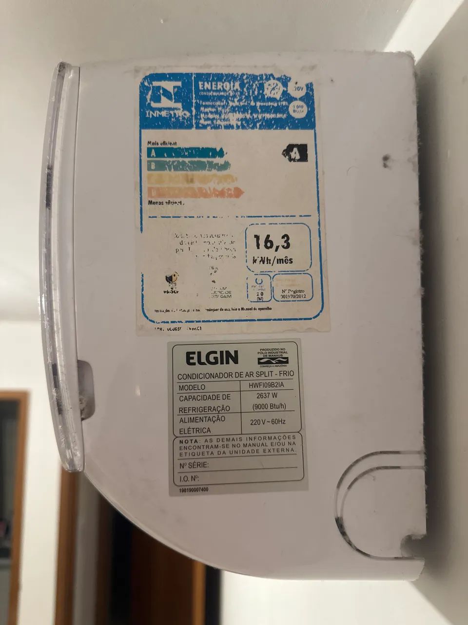 Ar Condicionado Split Elgin 9.000 Btus - Foto 4