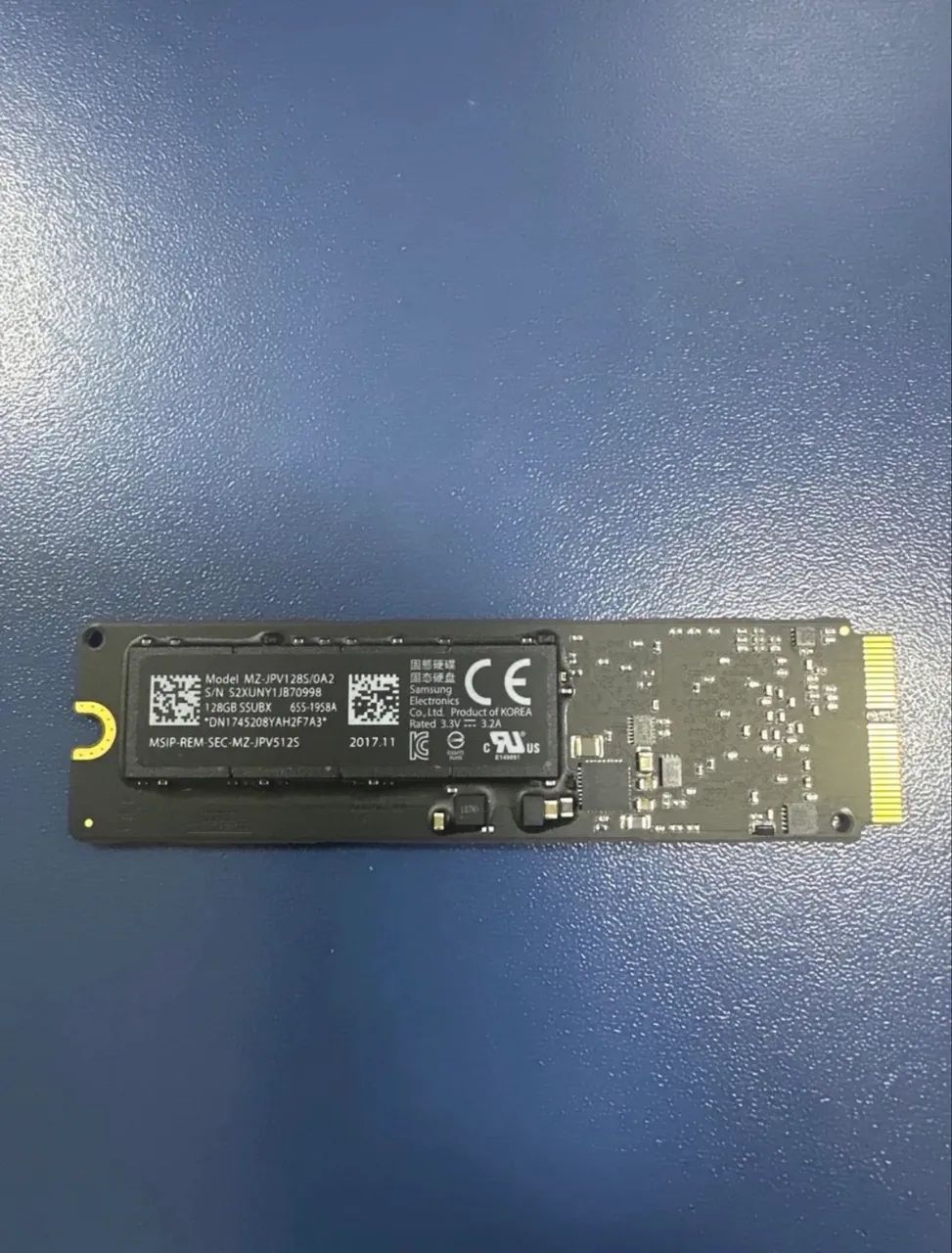 SSD MacBook Air 2017 - 128 GB - ORIGINAL APPLE