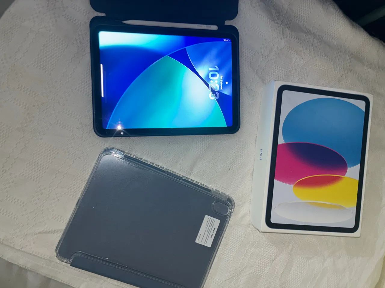 ipad A16 azul 128 garantia apple - Tablets e E-Readers - Papicu