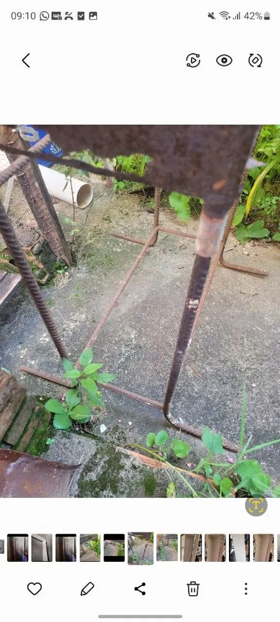 Suporte para churrasqueira 