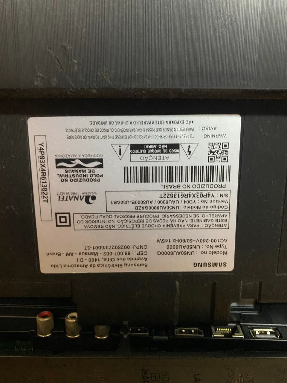 Tv Samsung para retirada de peças  - Foto 5