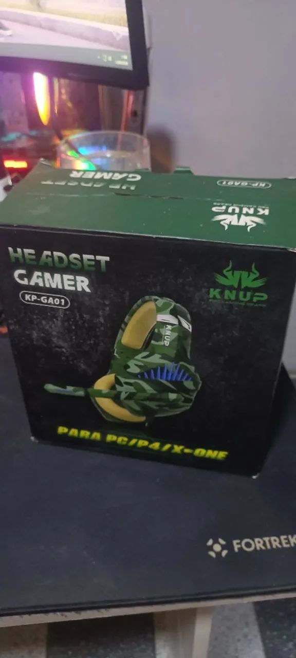 Teclado gamer hyper original e headset gamer original  - Foto 4