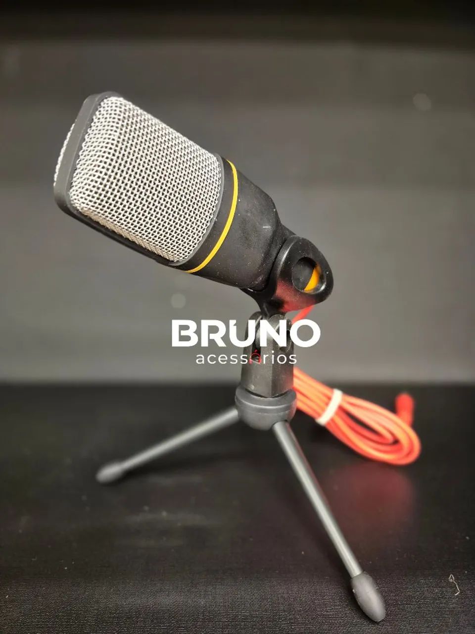 Microfone Condensador de Mesa com p2