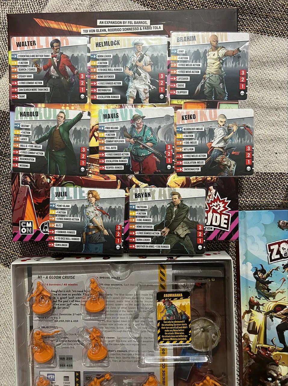 Comic book extras 2 + hq Zombicide 2 edição  - Foto 2