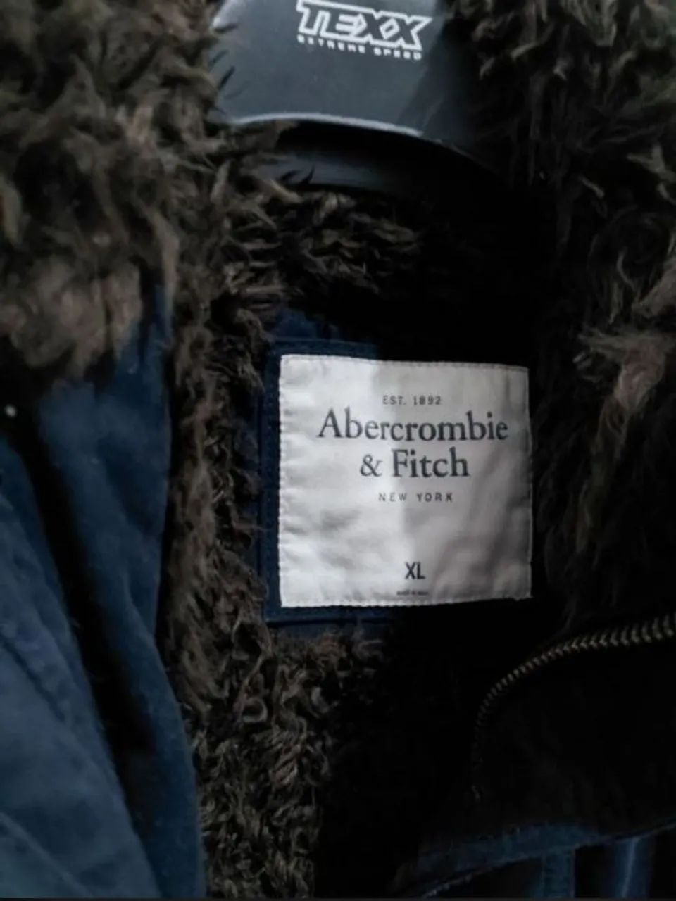 jaqueta azul abercrombie & fitch gg - Foto 3