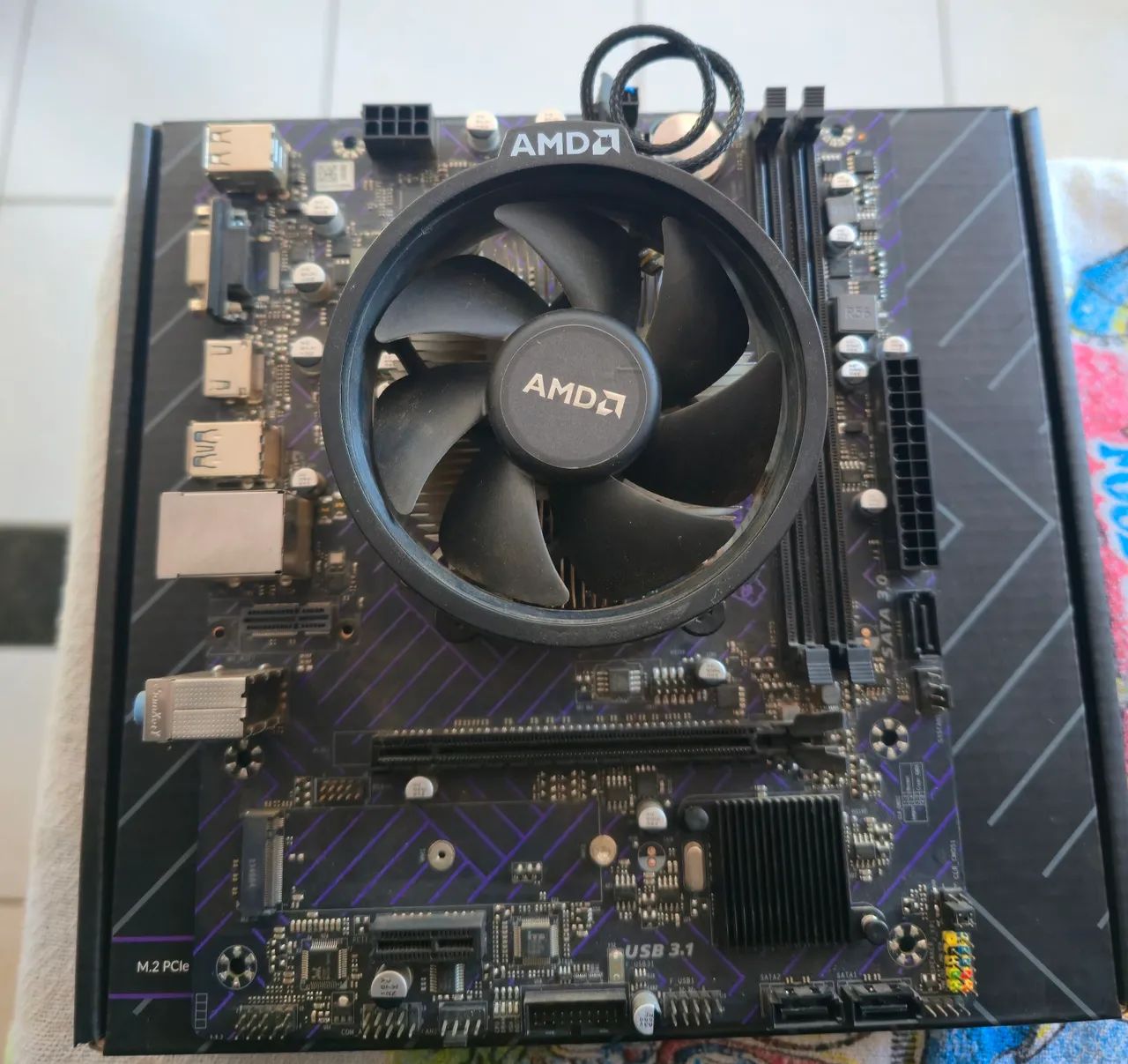 A520M + Ryzen 5 4600g