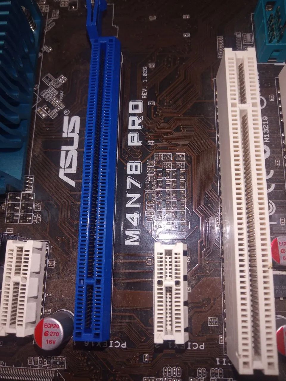 Placa mãe Asus AM2 MAN 78 PRO com HDMI e 8de Ram e  processador  - Foto 3
