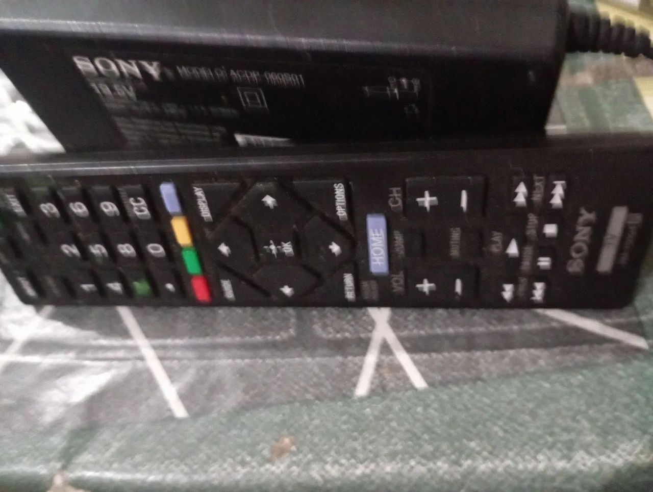 Controle remoto e fonte TV Sony 