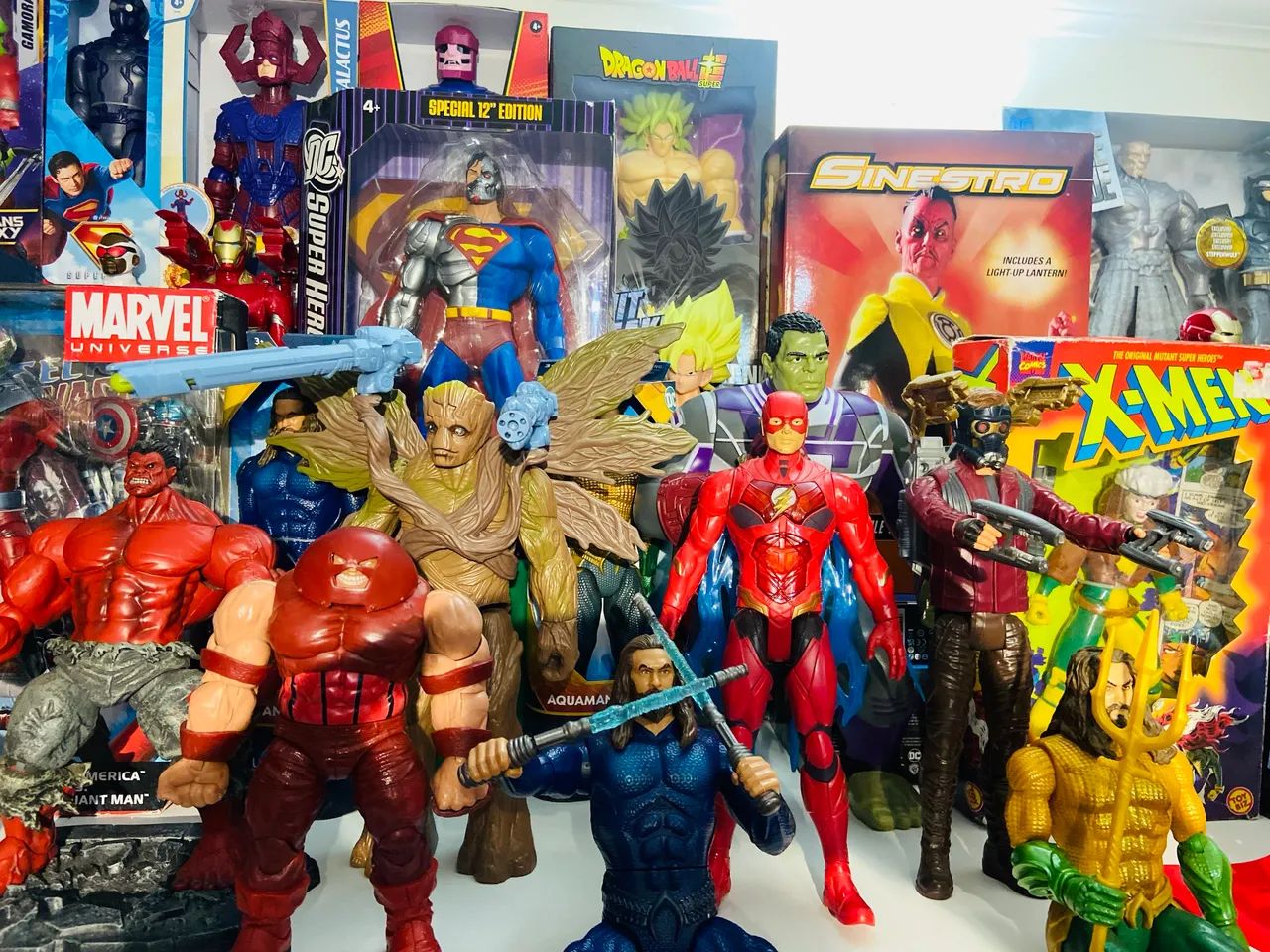 Super Heróis - Action Figures - Marvel - DC - Bonecos - 1/6 - 30cm