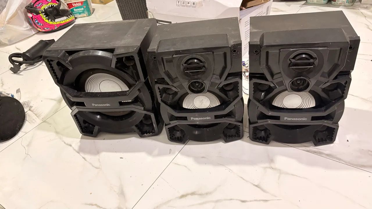 Caixas de som Panasonic 