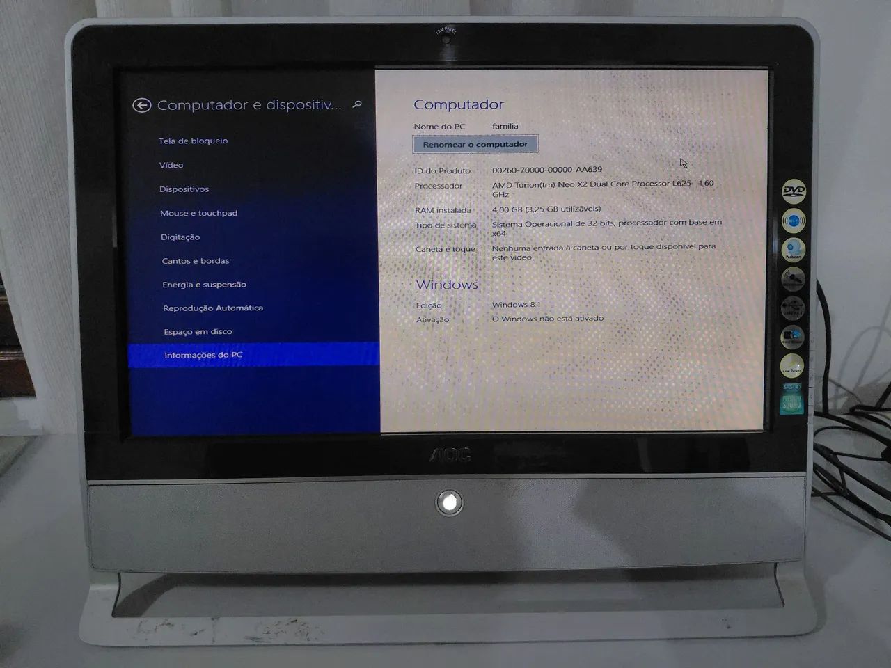 PC All in One AOC Completo - Foto 2