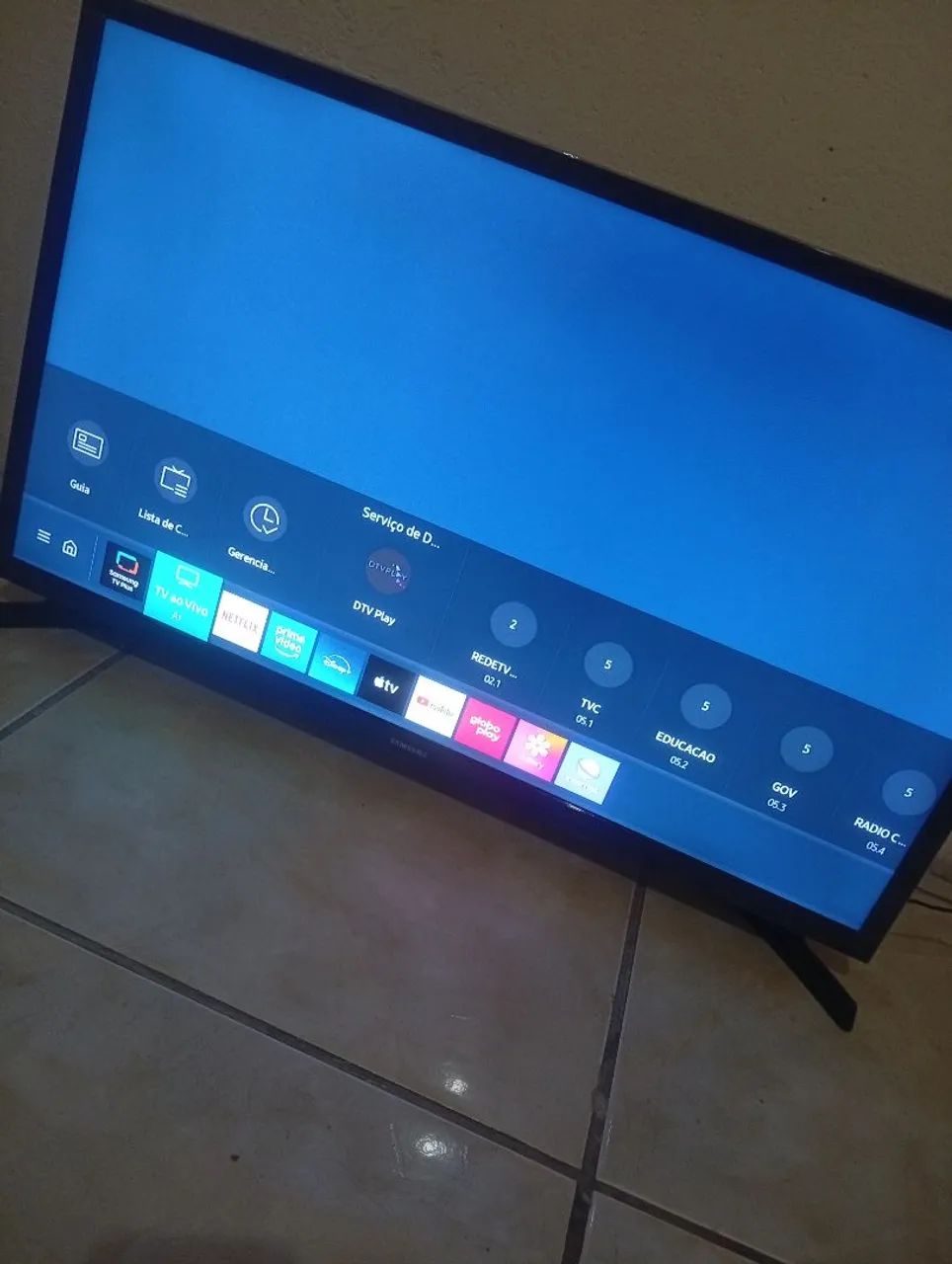 Samsung tv smart tizen 32 polegadas