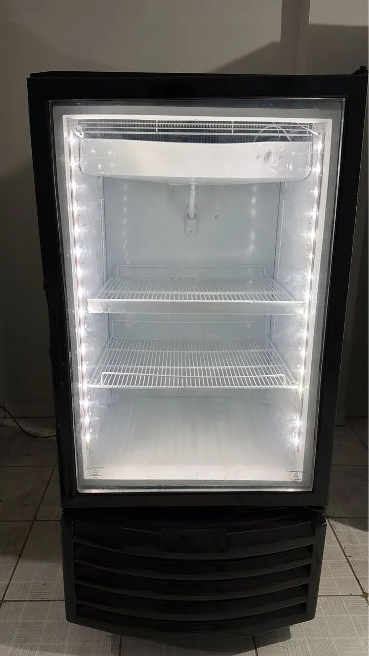 Freezer expositora vertical metal frio mini 
