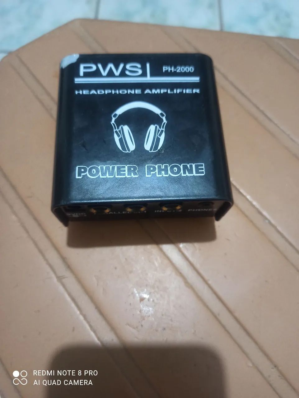 Amplificador de fone pws ph 2000