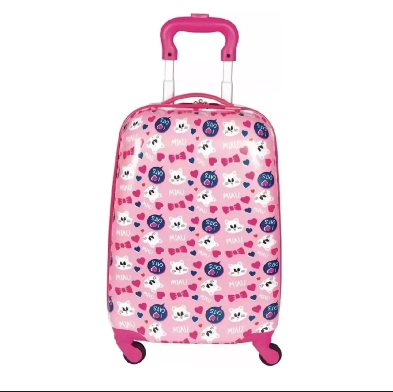 Mala de bordo kids cat rosa sestini 
