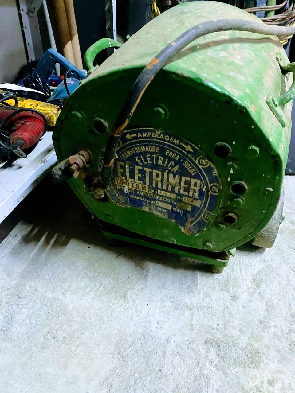 Máquina solda