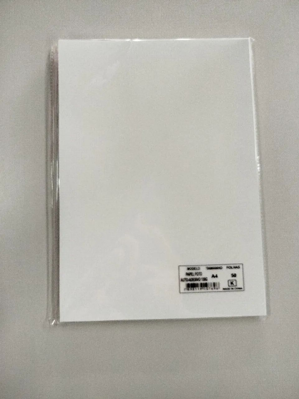 PAPEL FOTO 130G A4 50 FOLHAS 