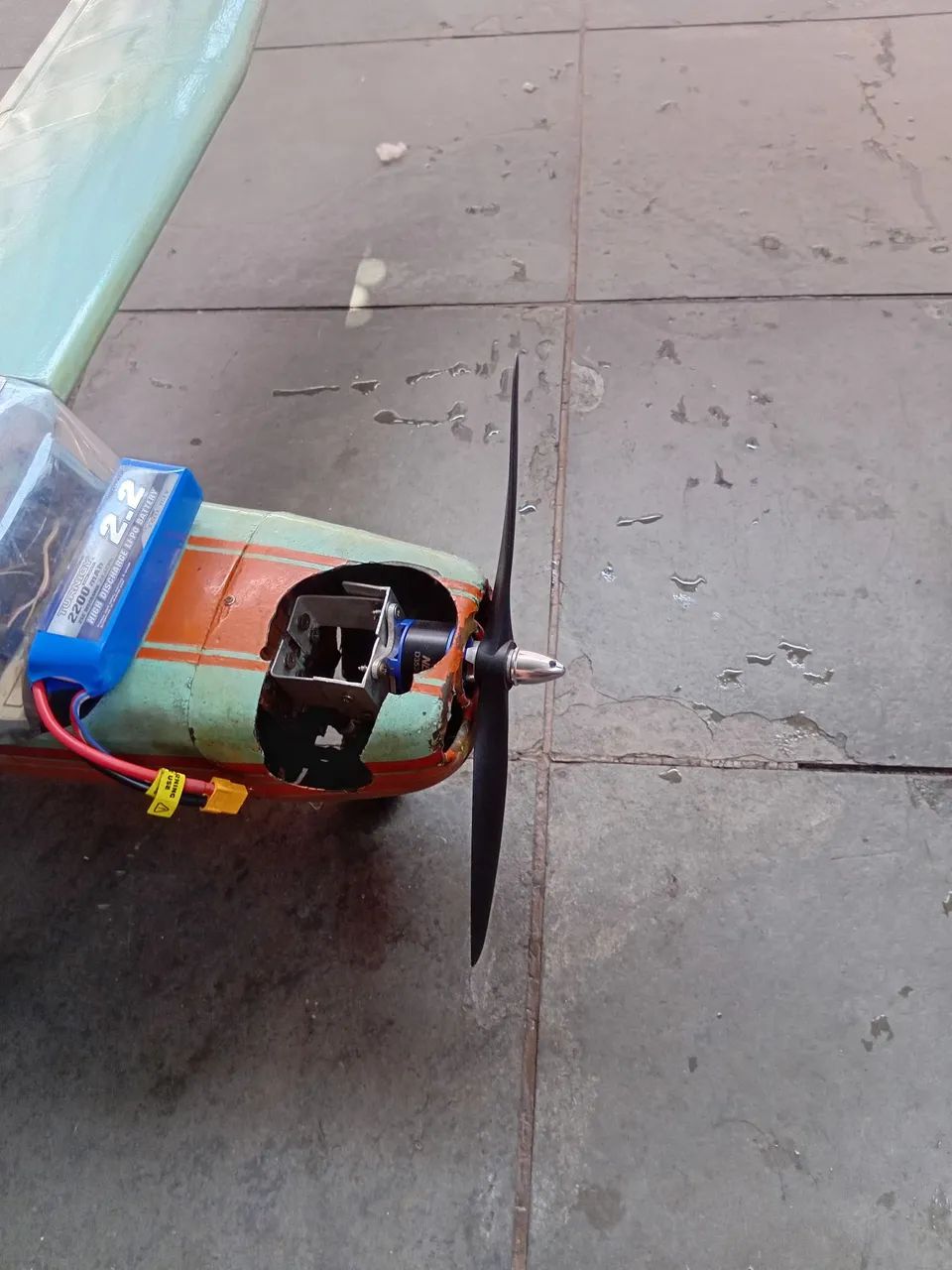Aeromodelo em balsa 1,40 de asa eletrônica completa  - Foto 4