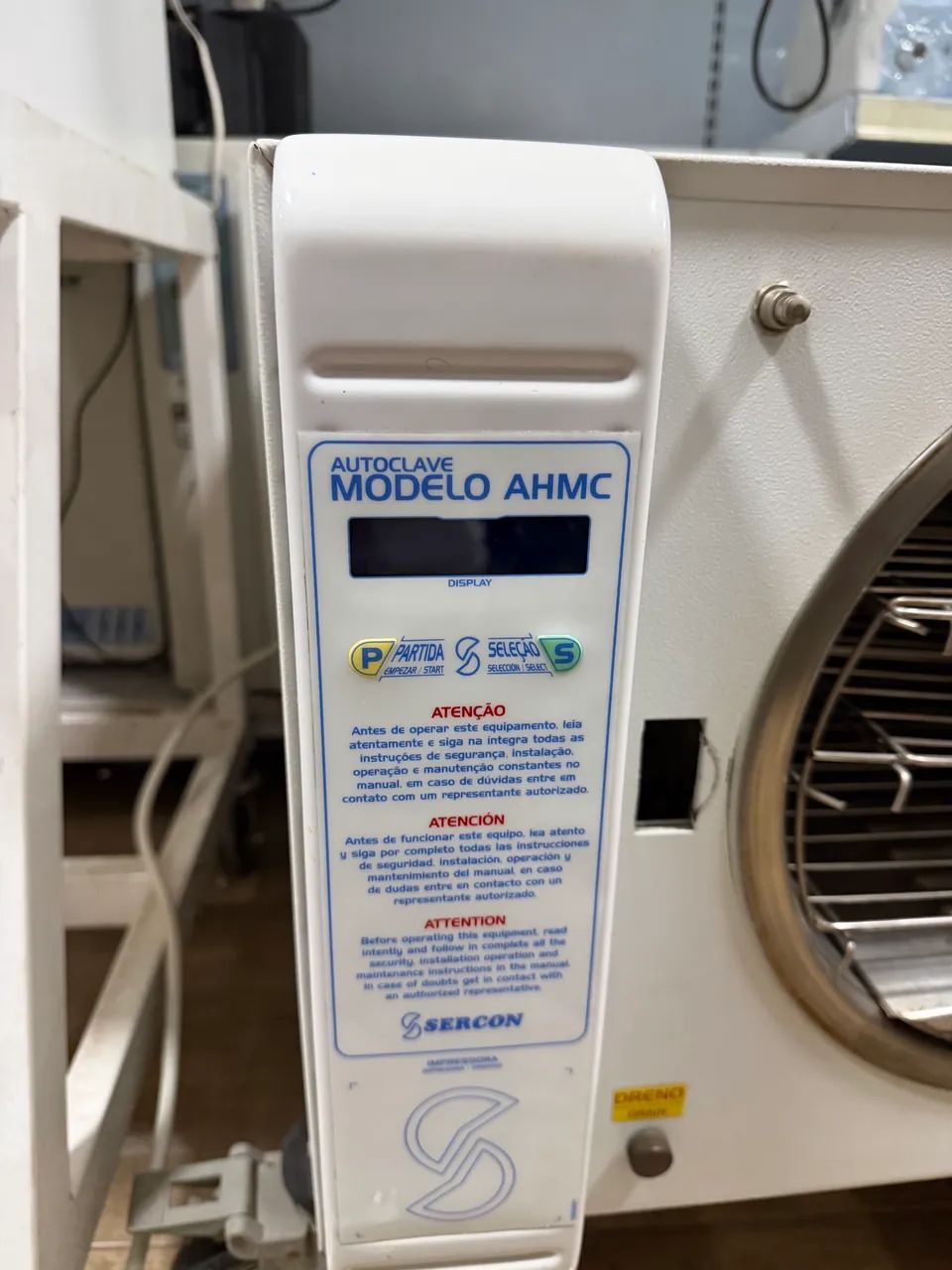 Autoclave horizontal de bancada sercon 42 Litros   - Foto 4
