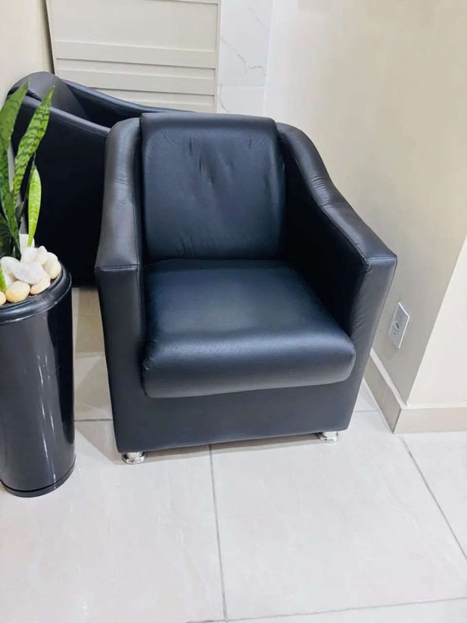 Poltrona de recepção 