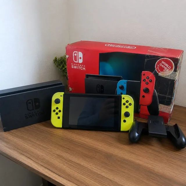 Nintendo Switch completo, funcionando perfeitamente. - Foto 3