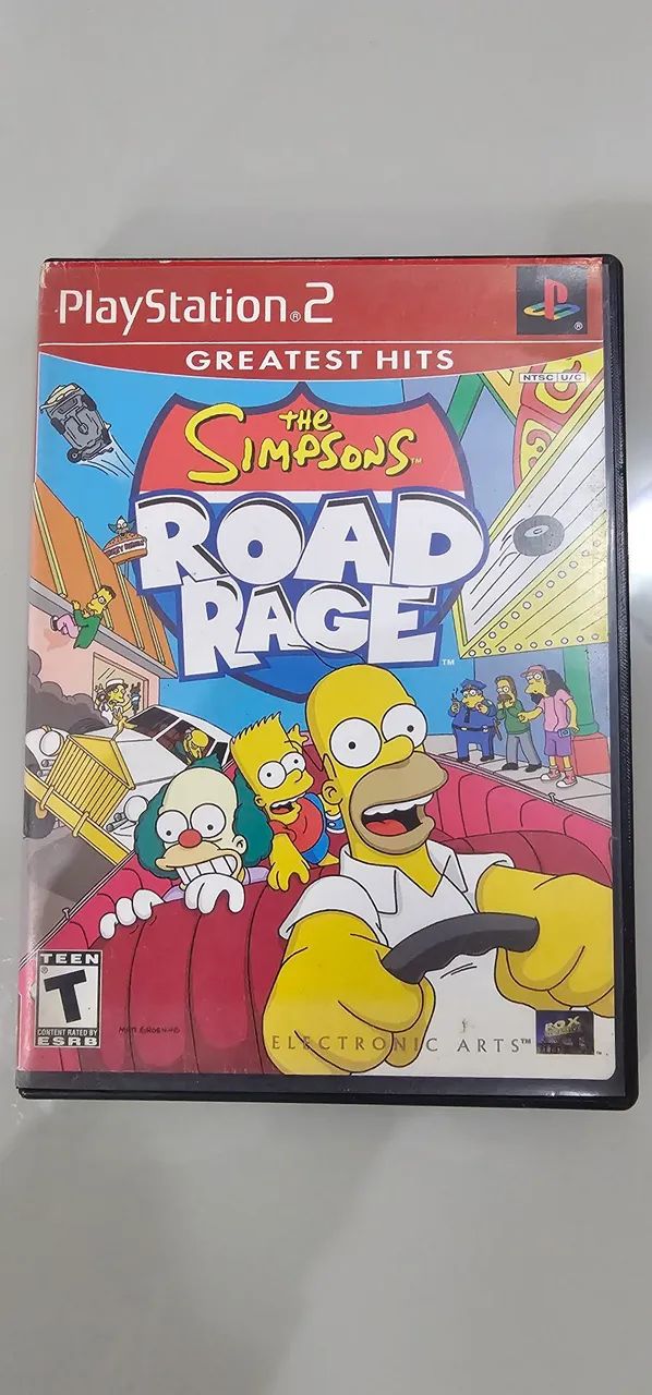 Simpson Road Rage PS2