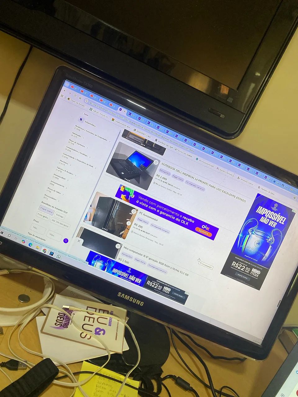 Monitor 21 polegadas SAMSUNG